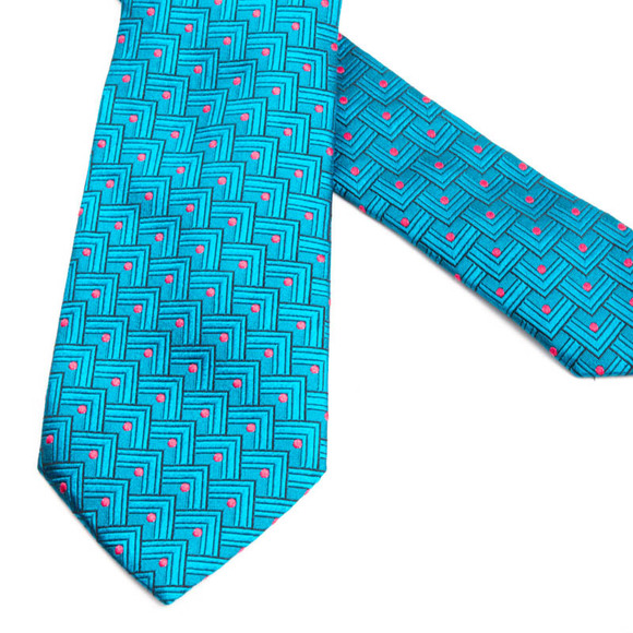Penrose Tie Men Medium Violet Red - Picture 4 of 5